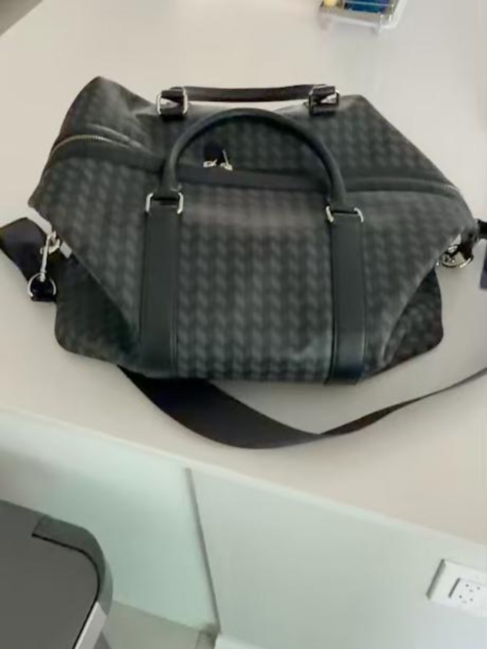 Coach Signature Print Voyager